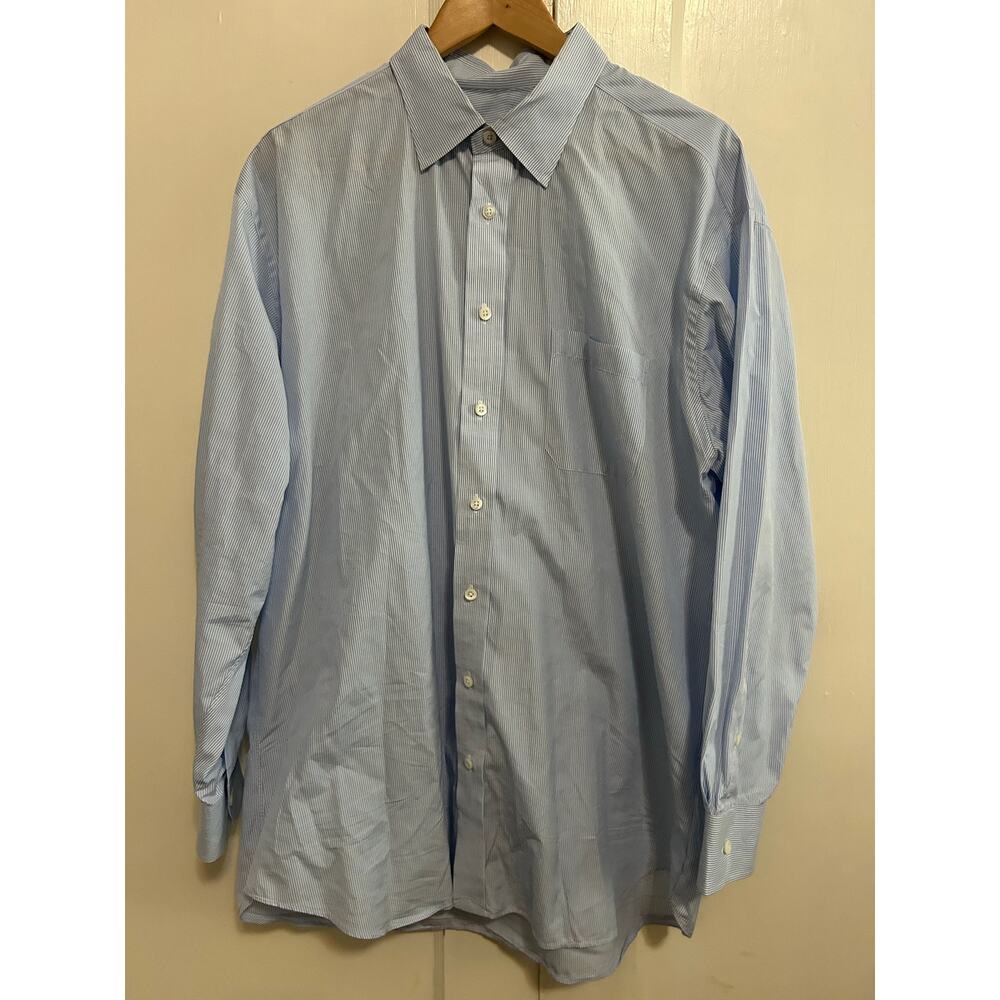 Robert Talbott Men Dress Shirt Buttin Down Long Sleeve USA Made
